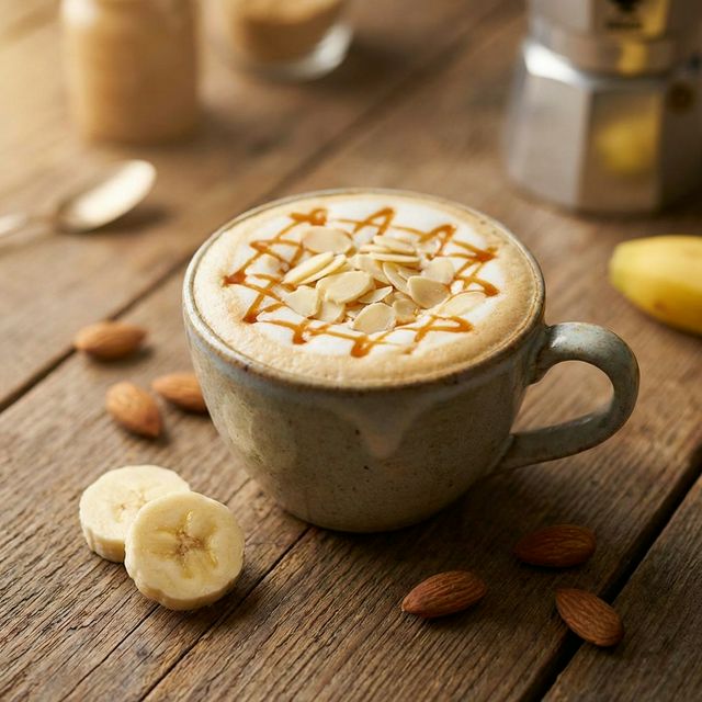 Banana Almond Latte